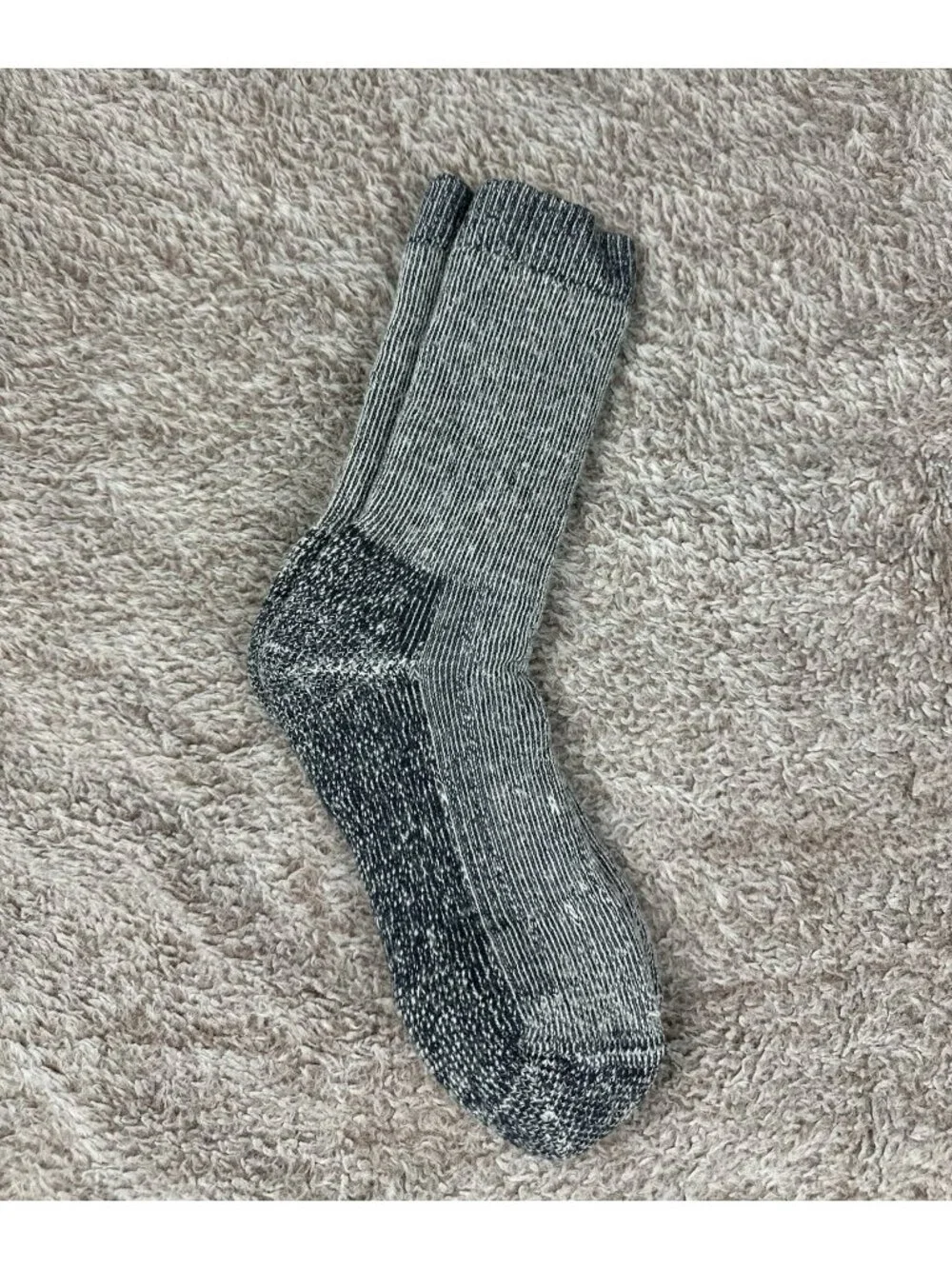 Smartwool Classic Edition Hike Extra Cushion Crew Socks Merino Gray Unisex M new